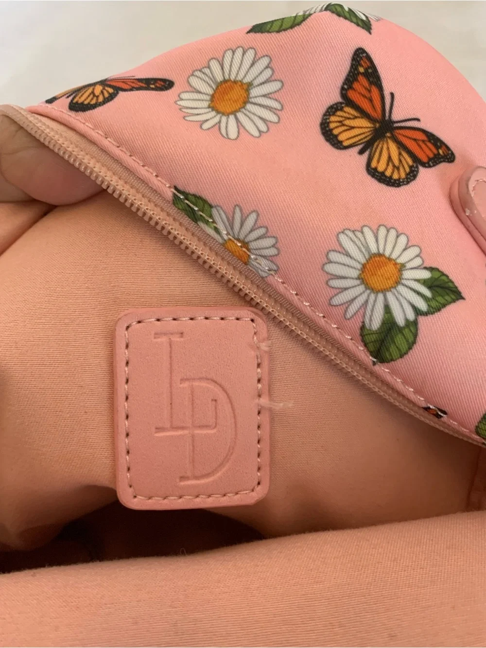 Like Dreams,Girls Pink Butterfly & Daisy Mini Backpack - Kids Accessories